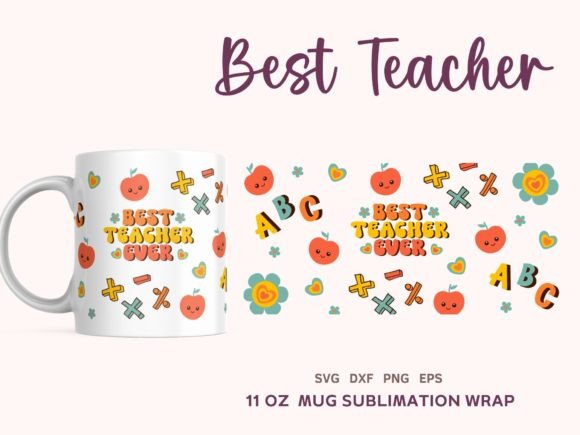 Gift for Teacher 11oz Mug Wrap SVG: A Designer Review