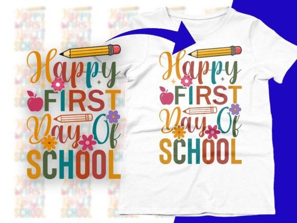 Happy First Day of School 1st Day Svg Review