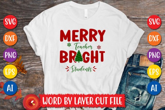 Merry Teacher Bright Students SVG: An Embroidery Review