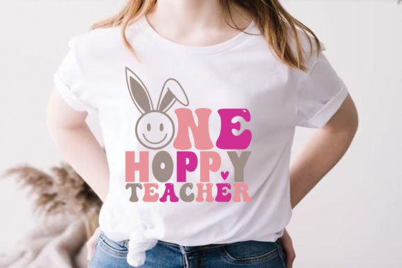 One Hoppy Teacher: A Charming Easter Embroidery Design