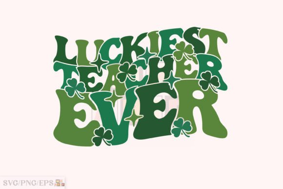 Retro Lucky Teacher St Patrick's Day SVG Review
