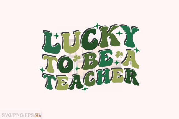 Retro Lucky Teacher St Patricks Day SVG Review