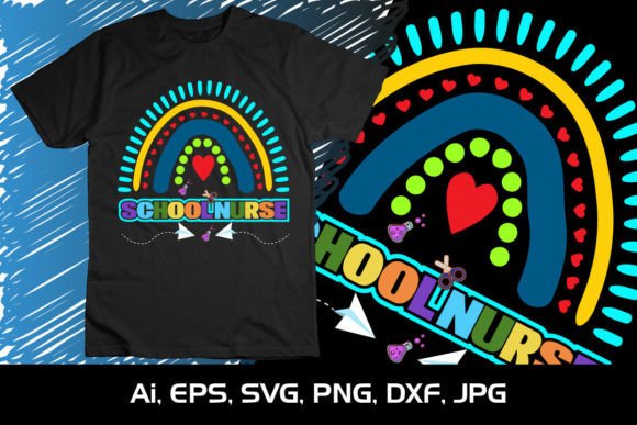 School Nurse, Shirt Print Template SVG Review