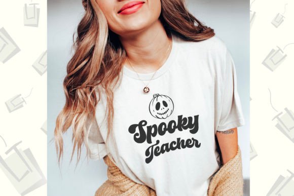 Spooky Teacher Halloween SVG Sublimation