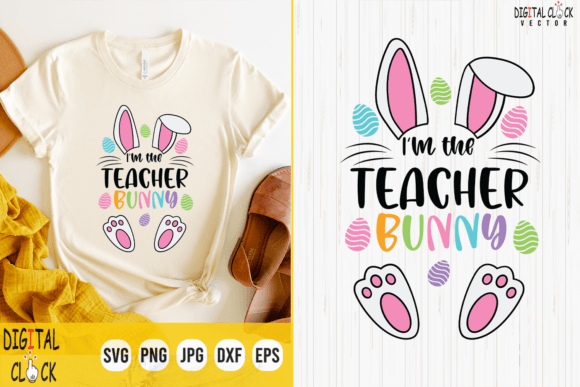 Teacher Bunny SVG: A Charming Addition for Easter