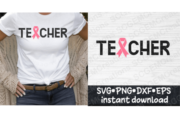 Teacher Cancer SVG: A Thoughtful Embroidery Design