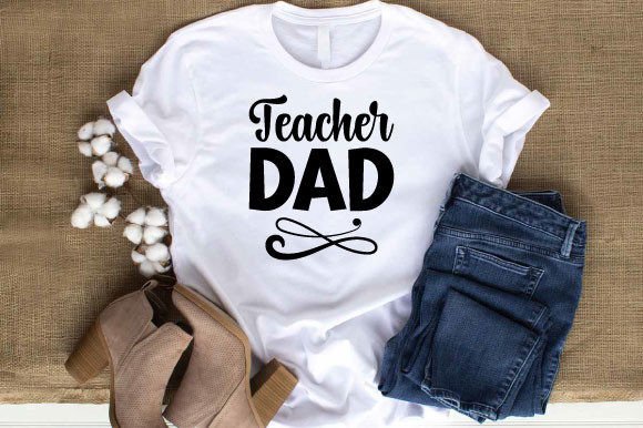 Teacher Dad Svg Design: A Versatile Embroidery Choice