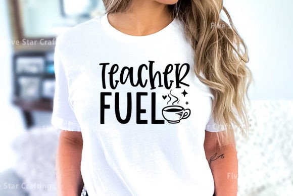 Teacher Fuel SVG T-shirt Design Review