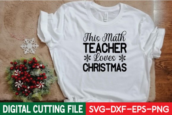 This Math Teacher Loves Christmas SVG Review